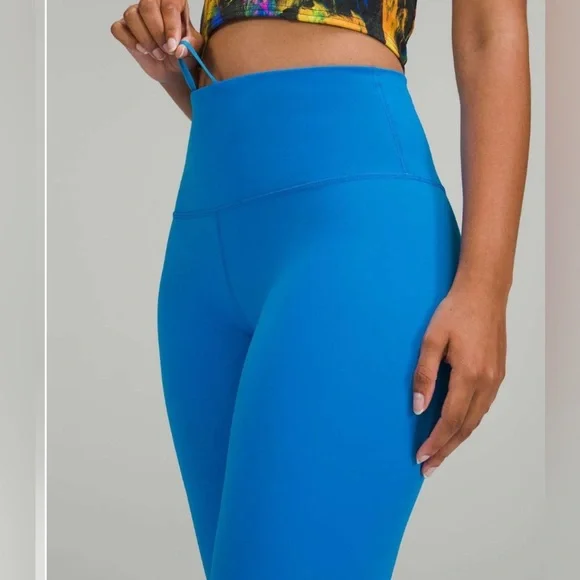 Lululemon Ed Curtis Wunder Train High-Rise Tight Leggings 25 Poolside Blue 4